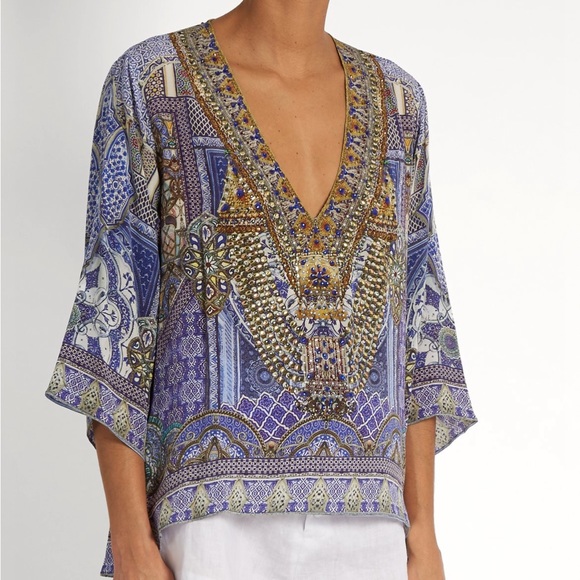 RARE Camilla All a Dream -Embellished top XS